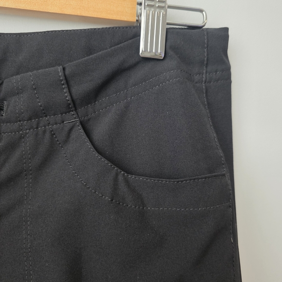 Patagonia Black Capri Pants Lightweight Size 8 - Picture 4 of 14